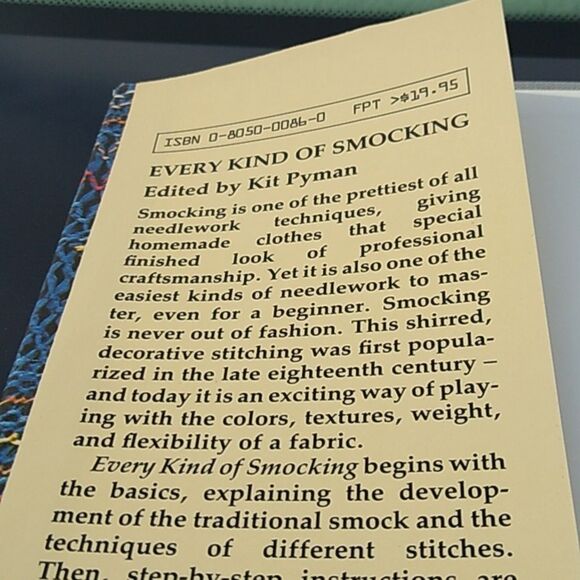 Every Kind of Smocking Book - Picture 4 of 8